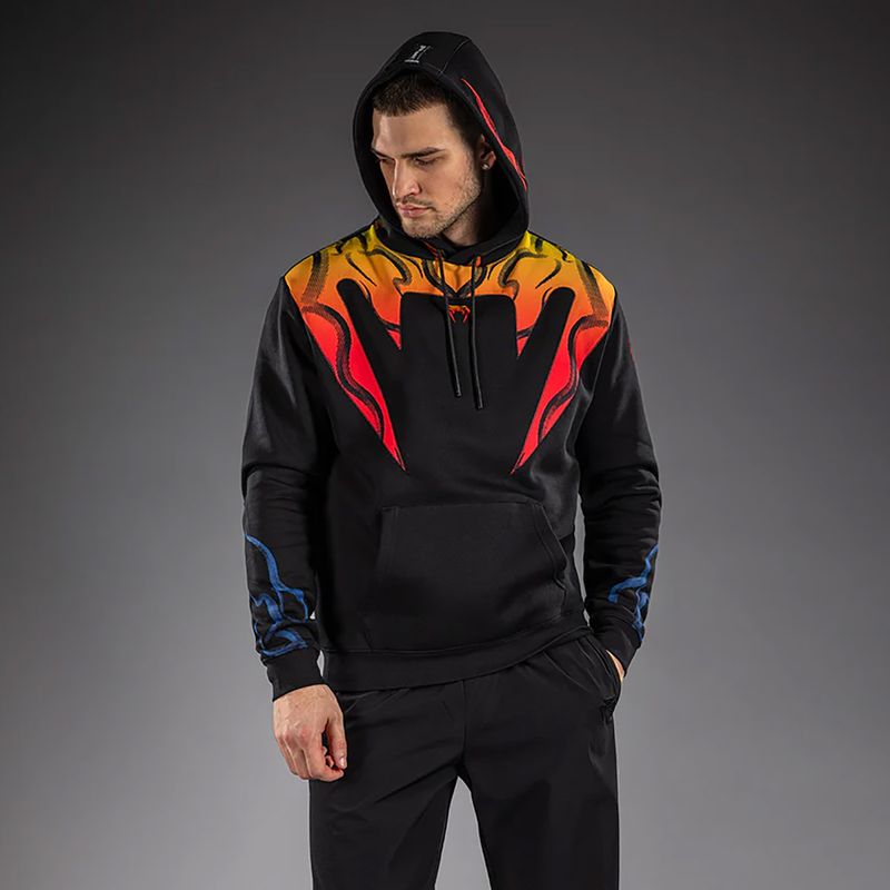 Pánská mikina Venum x TEKKEN 8 Yoshimitsu Pullover Hoodie black/orange 3