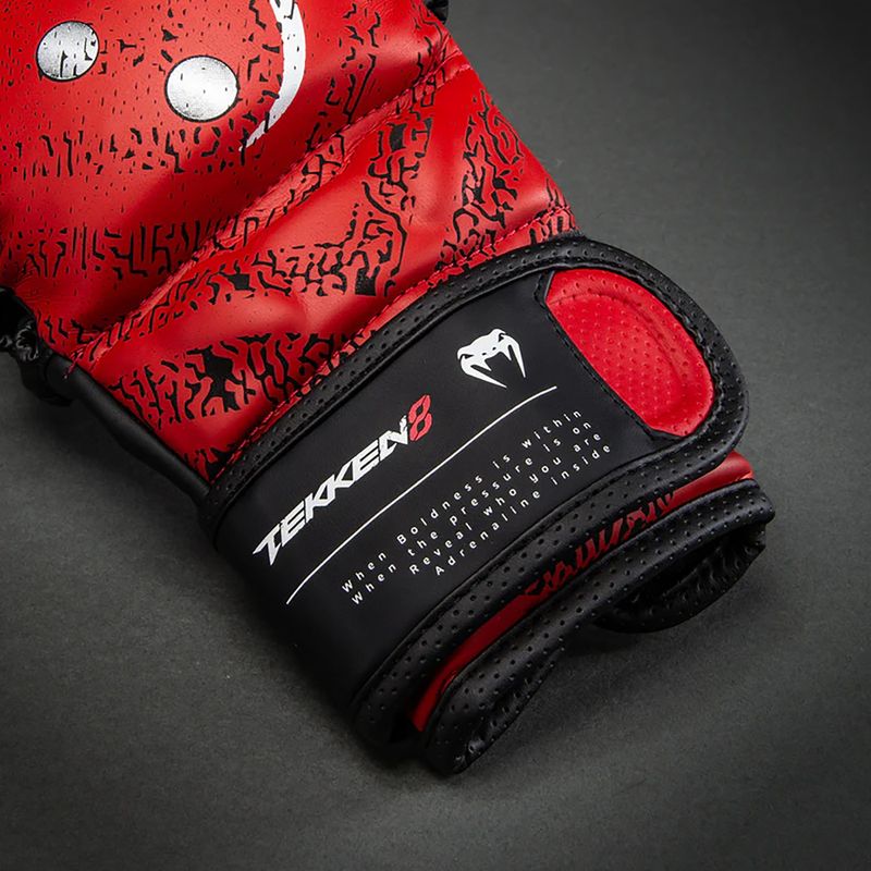 Sparingové rukavice Venum x TEKKEN 8 Kazuya Sparring red/black 4