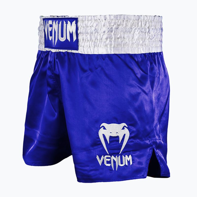 Pánské tréninkové šortky Venum Classic Muay Thai blue 4