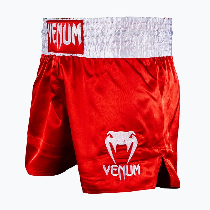 Pánské tréninkové šortky Venum Classic Muay Thai red 3