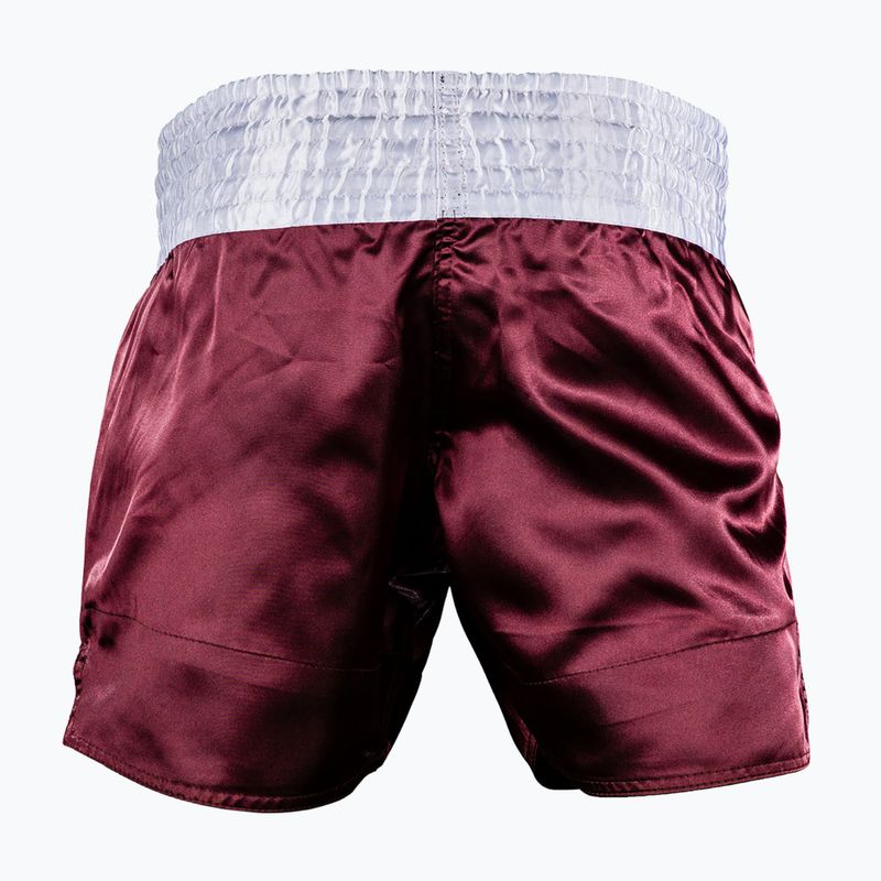 Pánské tréninkové šortky Venum Classic Muay Thai burgundy 2