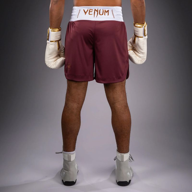 Pánské tréninkové šortky Venum Classic Boxing burgundy 3