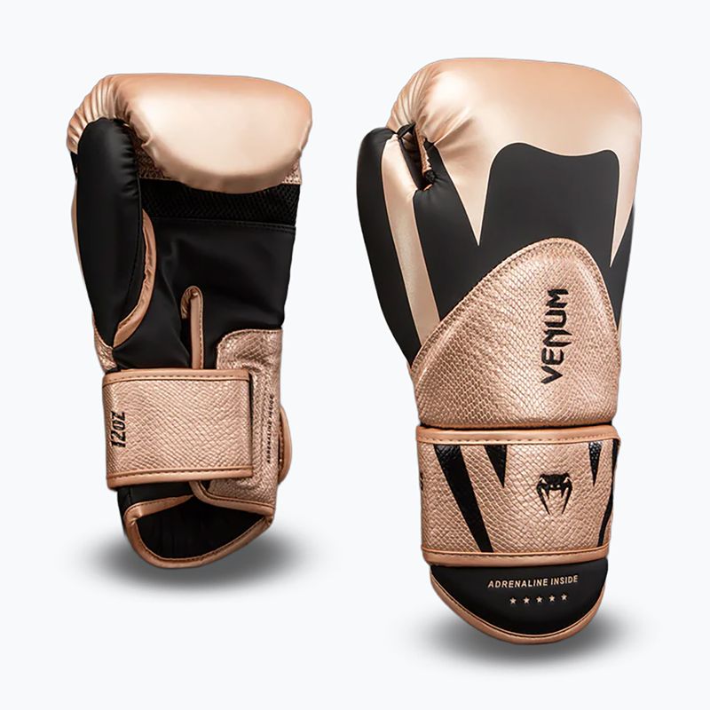 Boxerské rukavice Venum Challenger 4.0 pearly pink/black 2