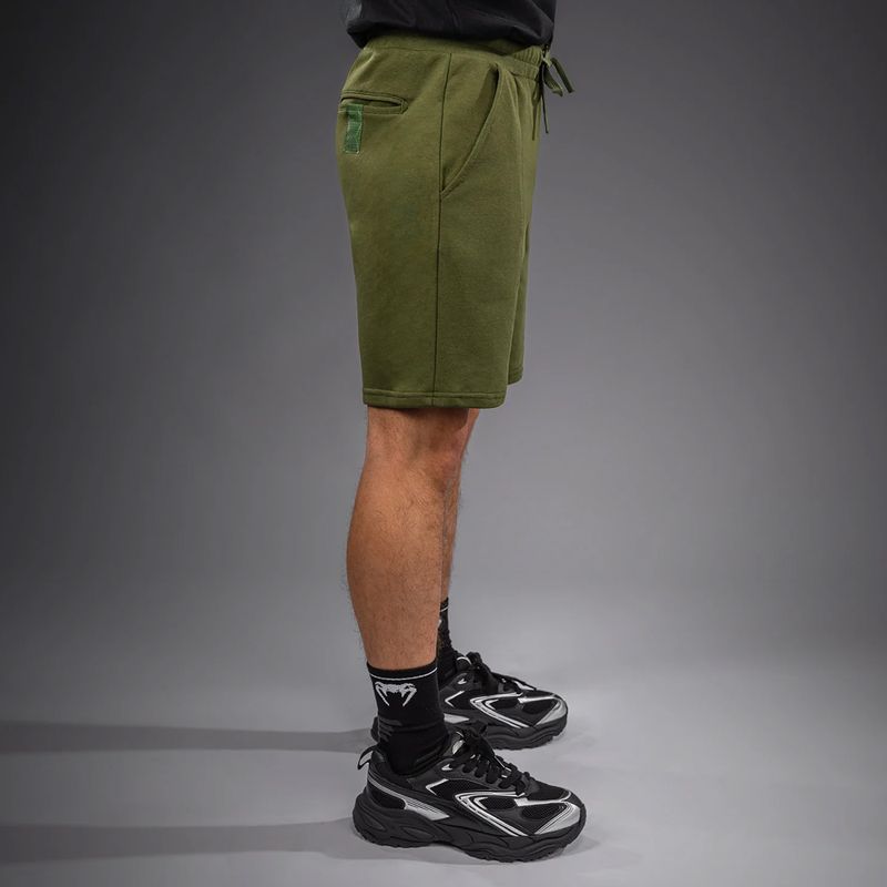 Pánské tréninkové šortky Venum Classic Fleece Cotton khaki 5