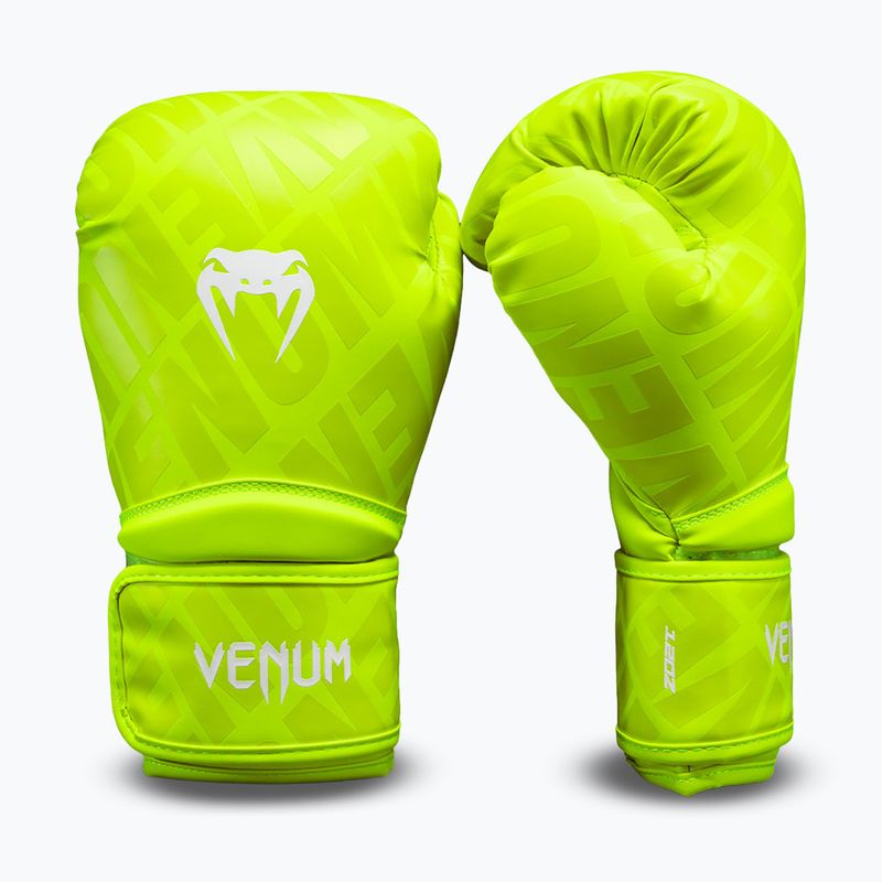 Boxerské rukavice Venum Contender 1.5 XT 3D Boxing neon yellow 2