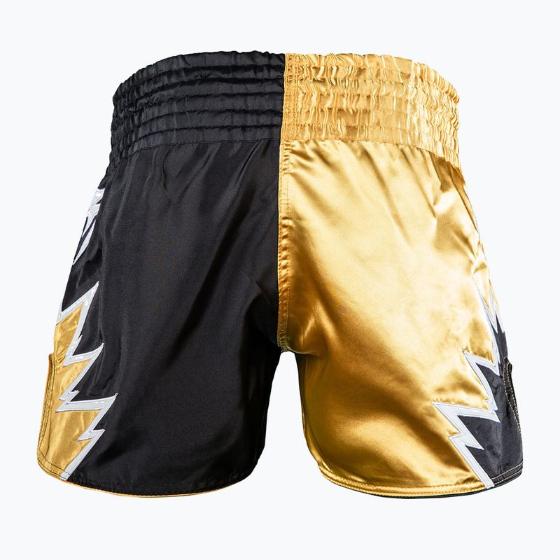 Pánské tréninkové šortky Venum Inferno 2.0 Muay Thai black/gold 2