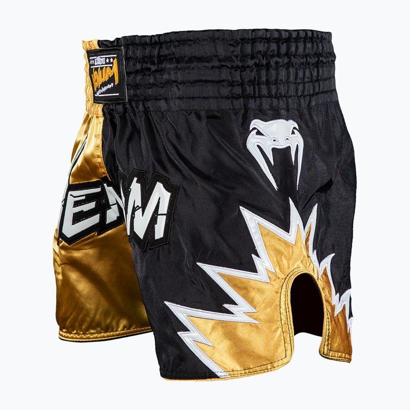 Pánské tréninkové šortky Venum Inferno 2.0 Muay Thai black/gold 4