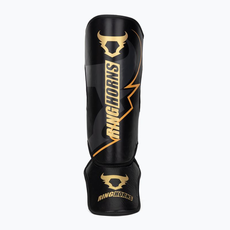 Chrániče holení a chodidel Venum Ringhorns Charger Shin black/gold 4