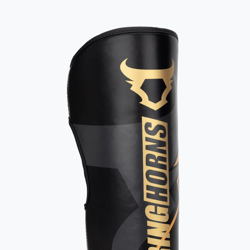 Chrániče holení a chodidel Venum Ringhorns Charger Shin black/gold 6