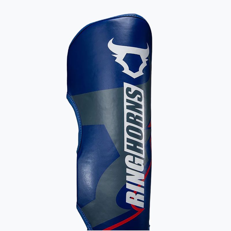 Chrániče holení a chodidel Venum Ringhorns Charger Shin navy blue/red 3