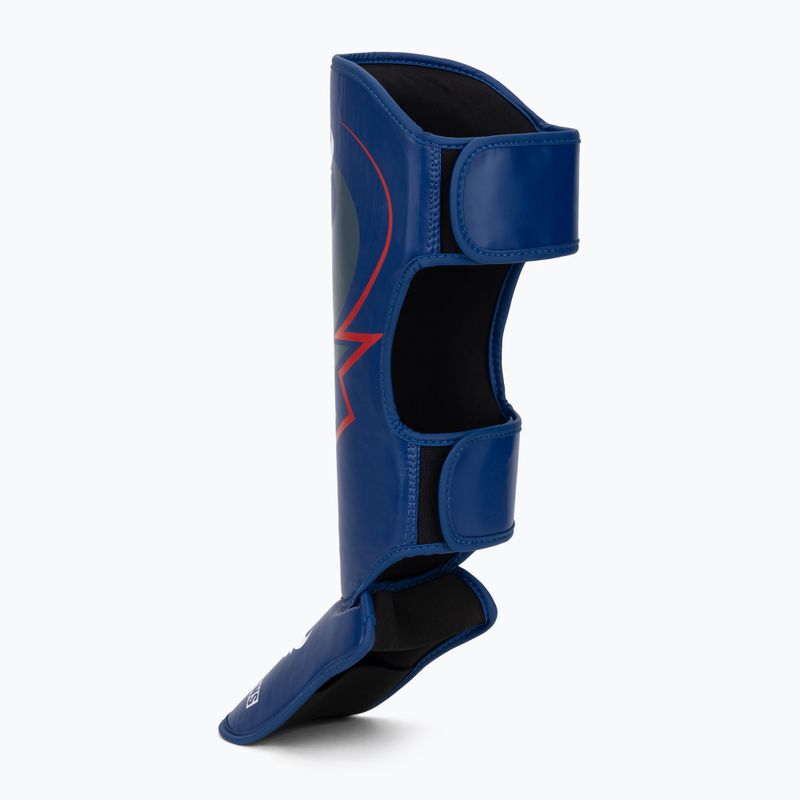 Chrániče holení a chodidel Venum Ringhorns Charger Shin navy blue/red 3