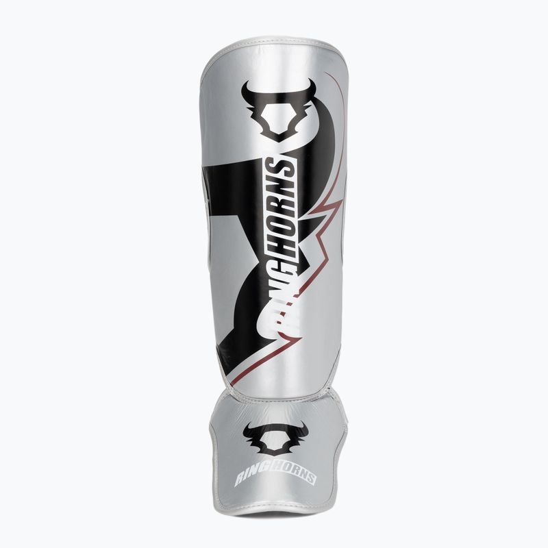 Chrániče holení a chodidel Venum Ringhorns Charger Shin silver/black 4