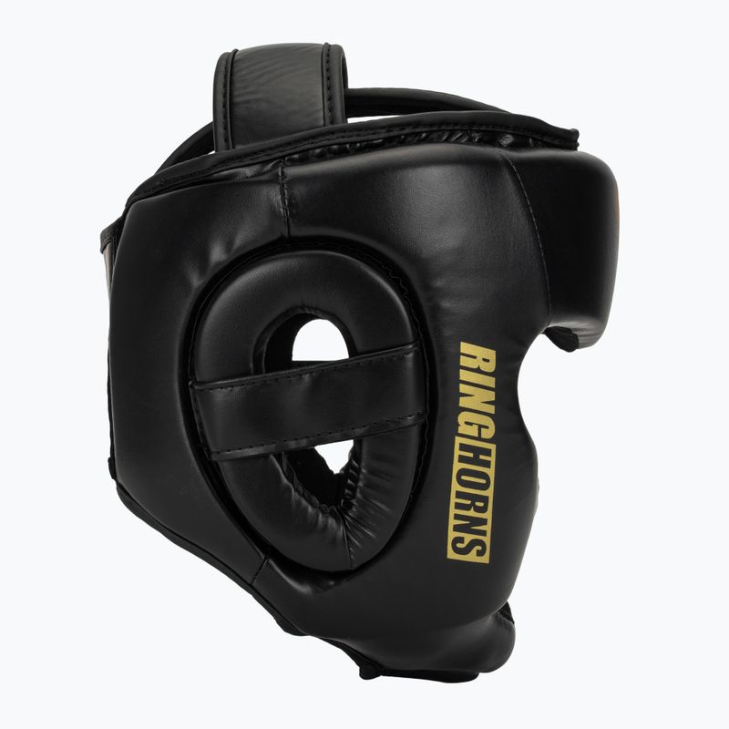 Boxerská helma Venum Ringhorns Charger Headgear black/gold 2