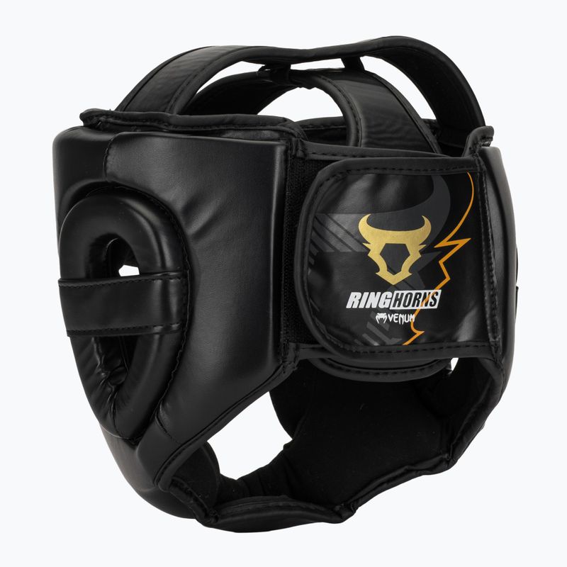 Boxerská helma Venum Ringhorns Charger Headgear black/gold 3