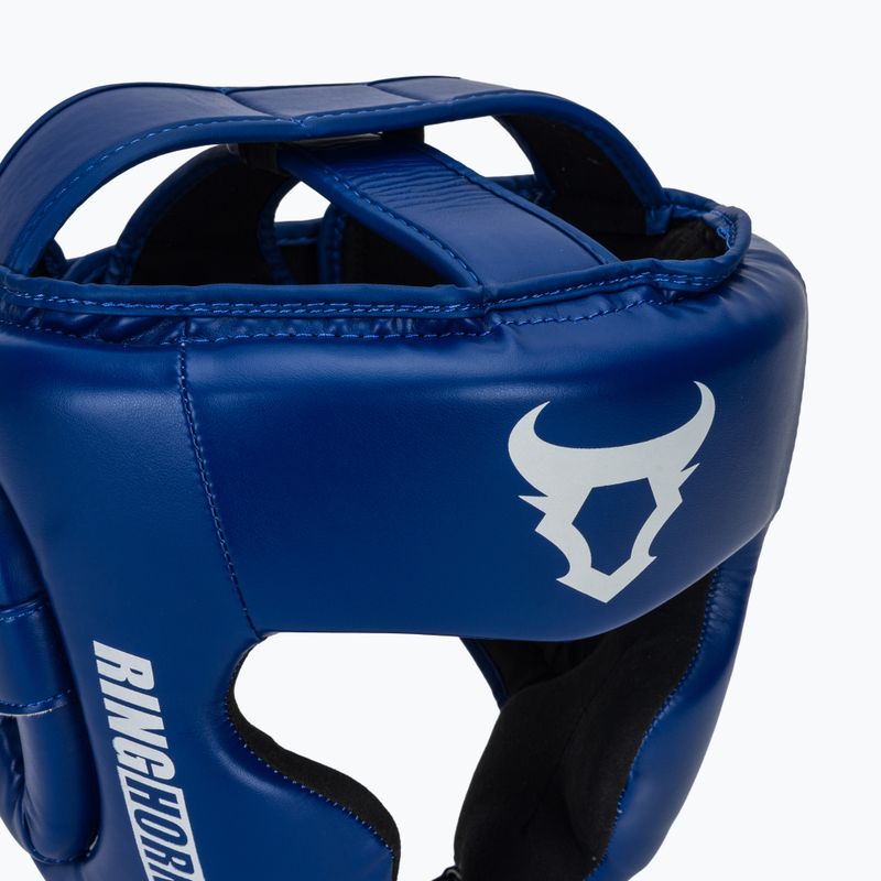 Boxerská helma Venum Ringhorns Charger Headgear navy blue/red 4