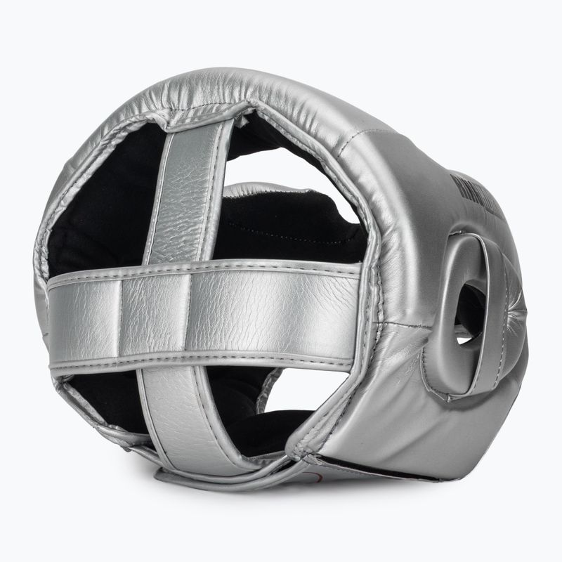 Boxerská helma Venum Ringhorns Charger Headgear silver/black 6