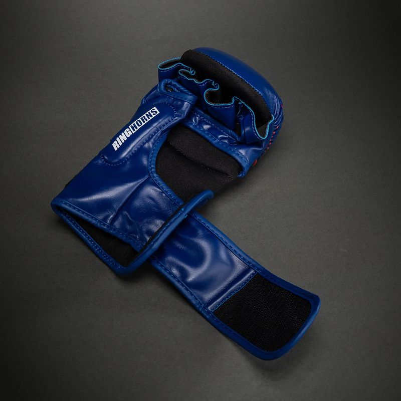 Sparingové rukavice Venum Ringhorns Charger navy blue/red 4