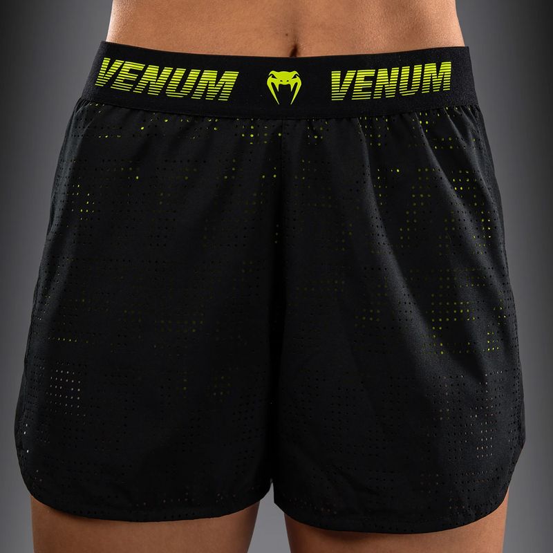 Dámské tréninkové šortky Venum Lazer black/yellow 5