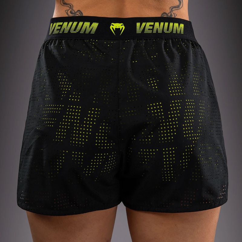Dámské tréninkové šortky Venum Lazer black/yellow 6