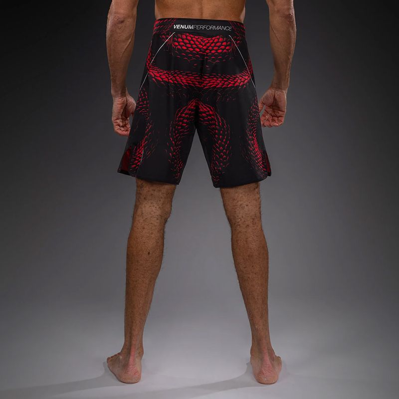 Pánské tréninkové šortky Venum Matupa Fightshorts black/red/silver 3