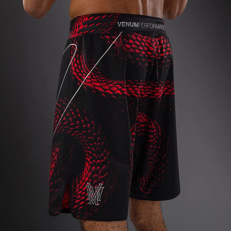 Pánské tréninkové šortky Venum Matupa Fightshorts black/red/silver 5
