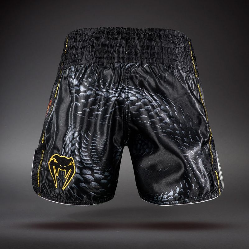 Pánské tréninkové šortky Venum Matupa Muay Thai black/grey/gold 2