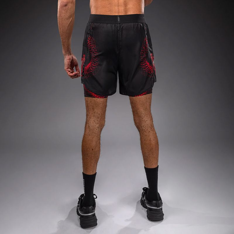 Pánské tréninkové šortky Venum Matupa Training black/red/silver 3