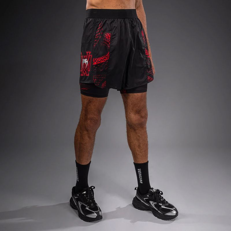 Pánské tréninkové šortky Venum Matupa Training black/red/silver 4
