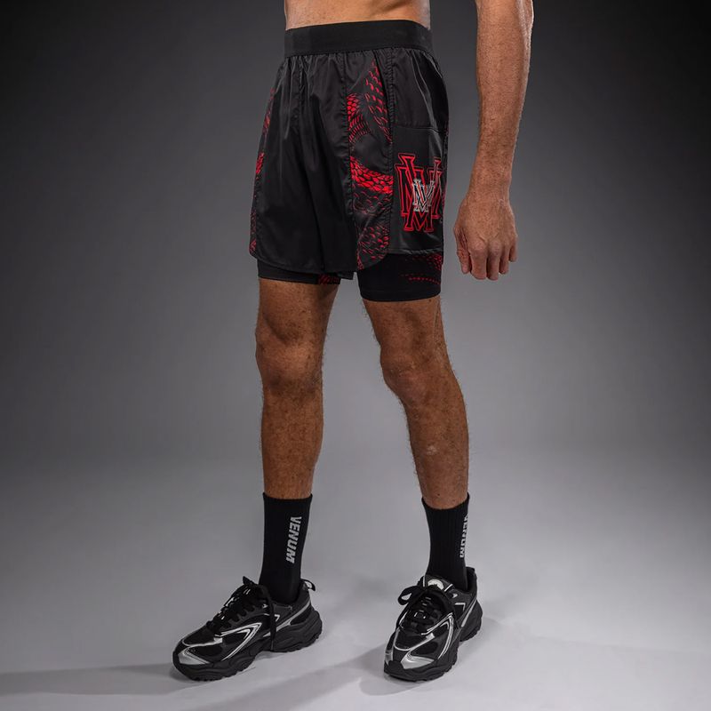 Pánské tréninkové šortky Venum Matupa Training black/red/silver 5