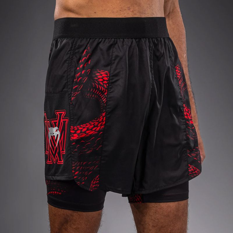 Pánské tréninkové šortky Venum Matupa Training black/red/silver 6