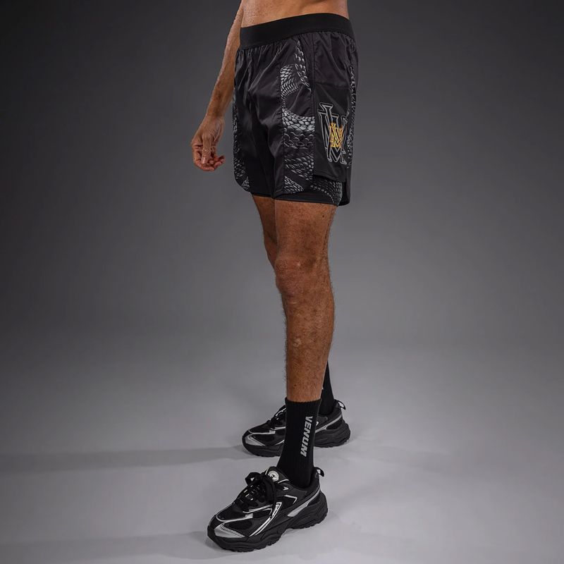 Pánské tréninkové šortky Venum Matupa Training black/grey/gold 4