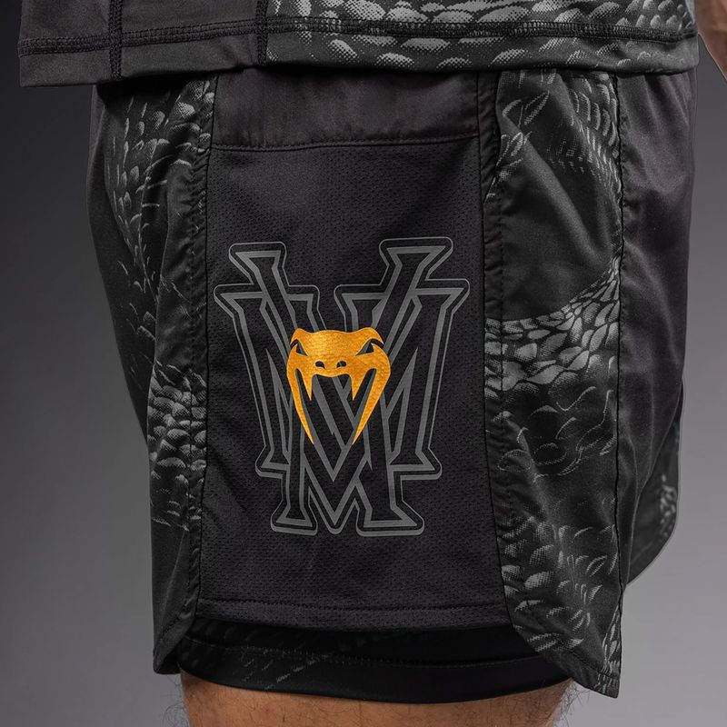 Pánské tréninkové šortky Venum Matupa Training black/grey/gold 5