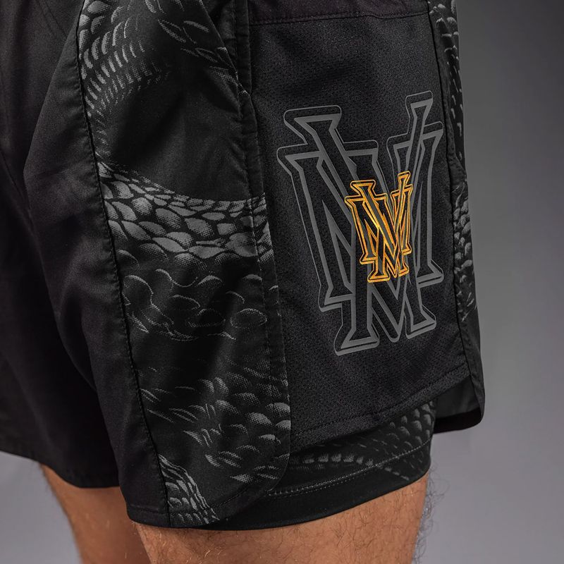 Pánské tréninkové šortky Venum Matupa Training black/grey/gold 6