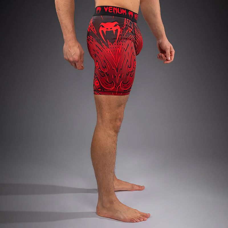 Pánské tréninkové šortky Venum Wolf Attack Vale Tudo Shorts black/red 5