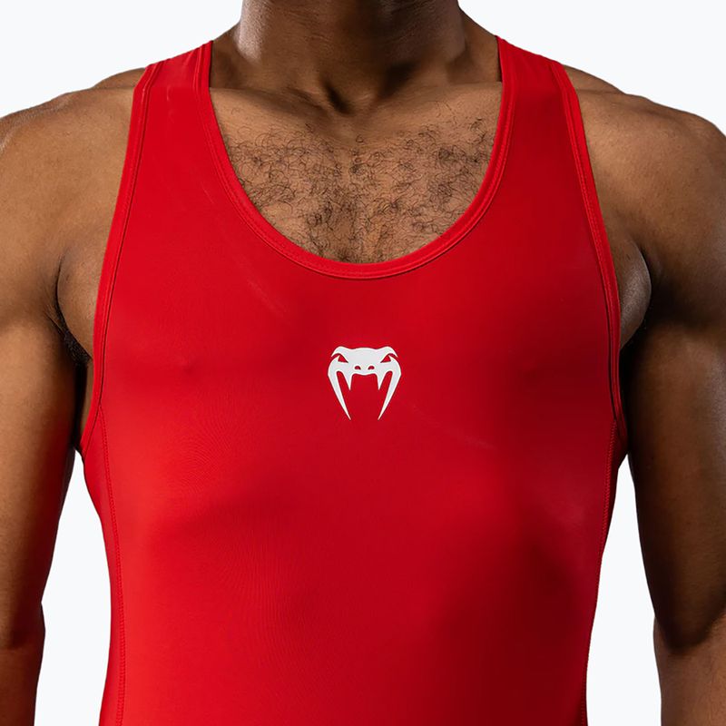 Pánská kombinéza Venum Challenger Wrestling Singlet red 5