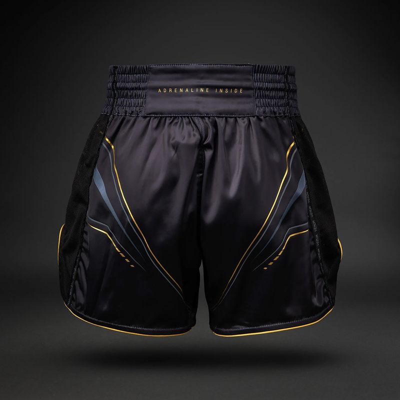 Pánské tréninkové šortky Venum Streamline Muay Thai black/gold 2