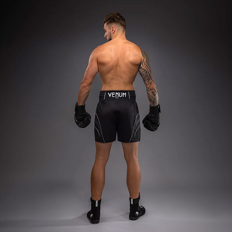 Pánské boxerské šortky Venum Streamline Boxing black/white 3