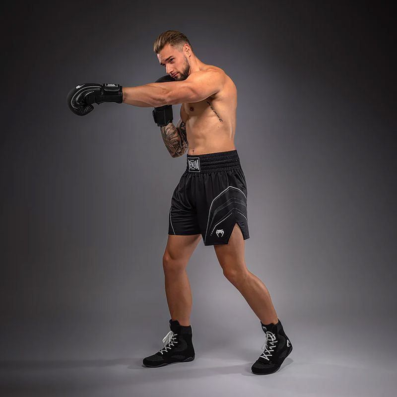 Pánské boxerské šortky Venum Streamline Boxing black/white 4