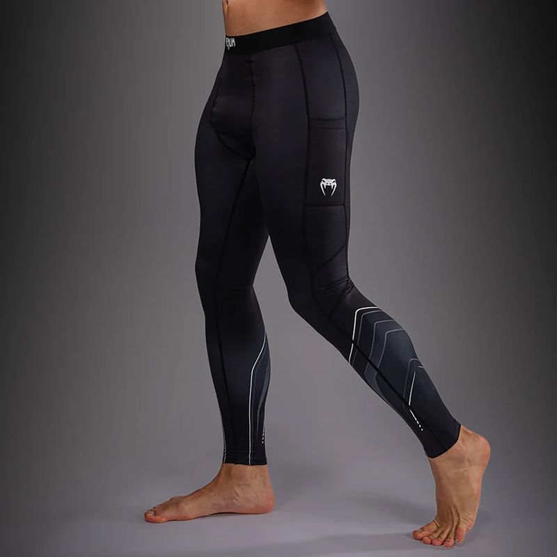 Pánské tréninkové legíny Venum Streamline Spats black/white 5