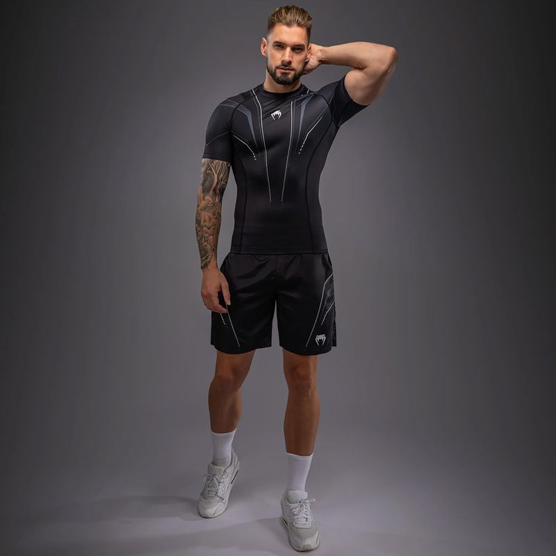 Pánský rashguard Venum Streamline black/white 2