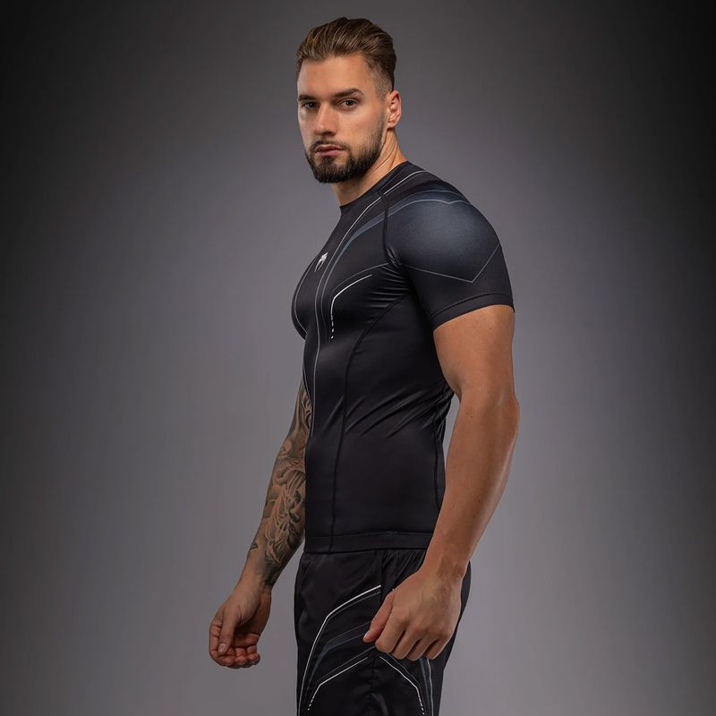 Pánský rashguard Venum Streamline black/white 5