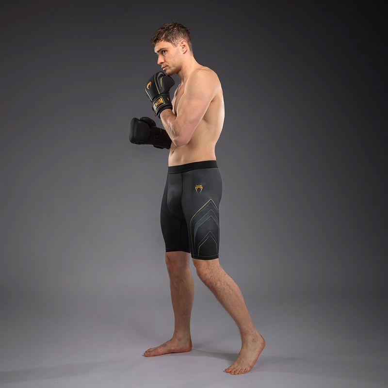 Pánské tréninkové šortky Venum Streamline Vale Tudo black/gold 4