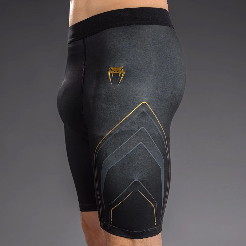 Pánské tréninkové šortky Venum Streamline Vale Tudo black/gold 5