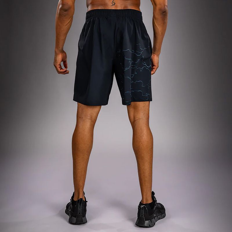Pánské tréninkové šortky Venum Thunder Dragon Training Black/Grey/Copper 3