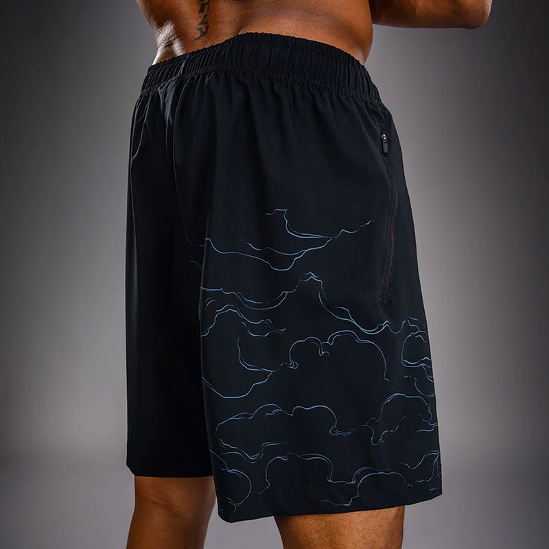 Pánské tréninkové šortky Venum Thunder Dragon Training Black/Grey/Copper 6
