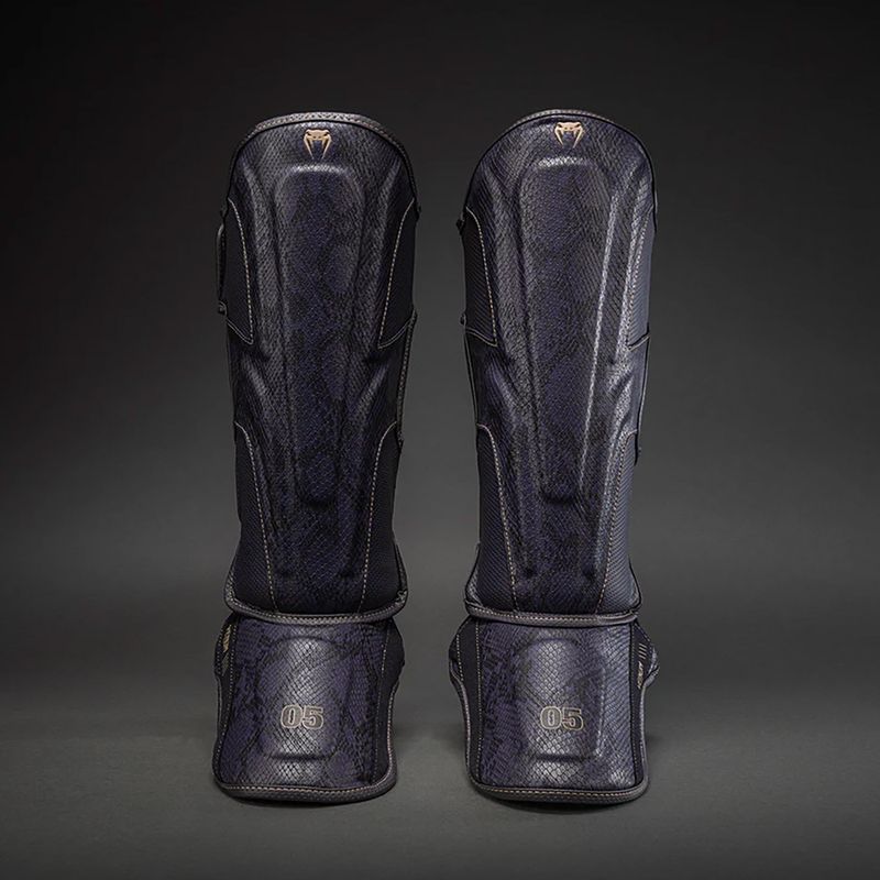 Chrániče holení a chodidel Venum Impact Evo Scales Shin dark purple 2