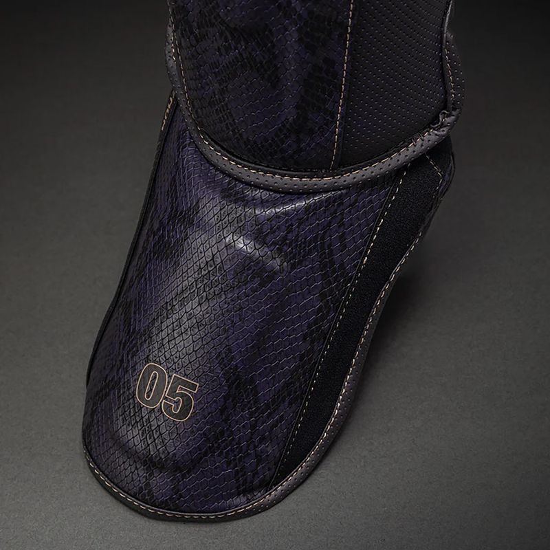 Chrániče holení a chodidel Venum Impact Evo Scales Shin dark purple 3