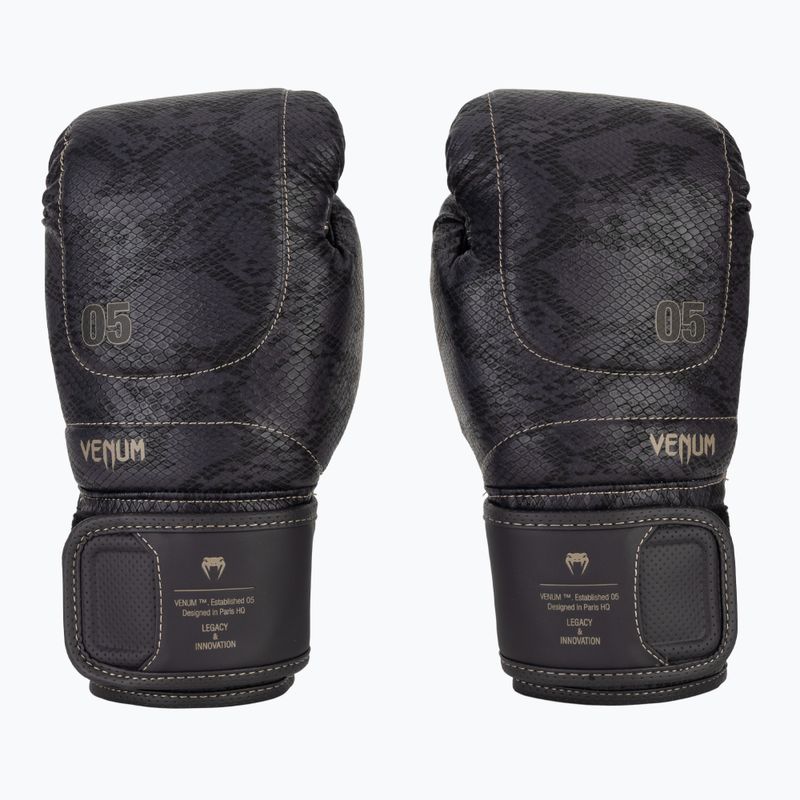Boxerské rukavice Venum Impact Evo Scales Boxing dark purple 2