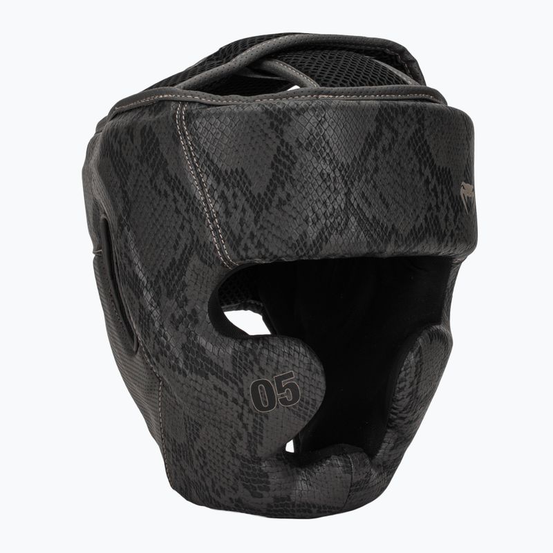 Boxerská helma Venum Impact Evo Scales dark grey