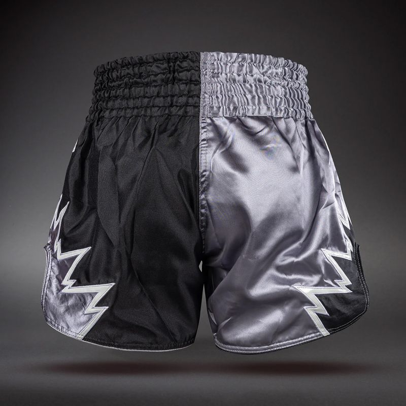 Treninkové šortky Venum Inferno 2.0 Muay Thai Grey / Black 2